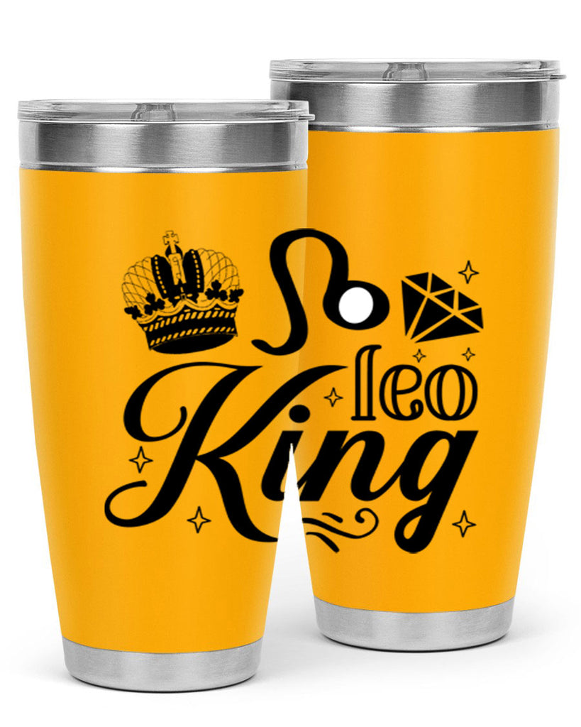 Leo king 290#- zodiac- Tumbler