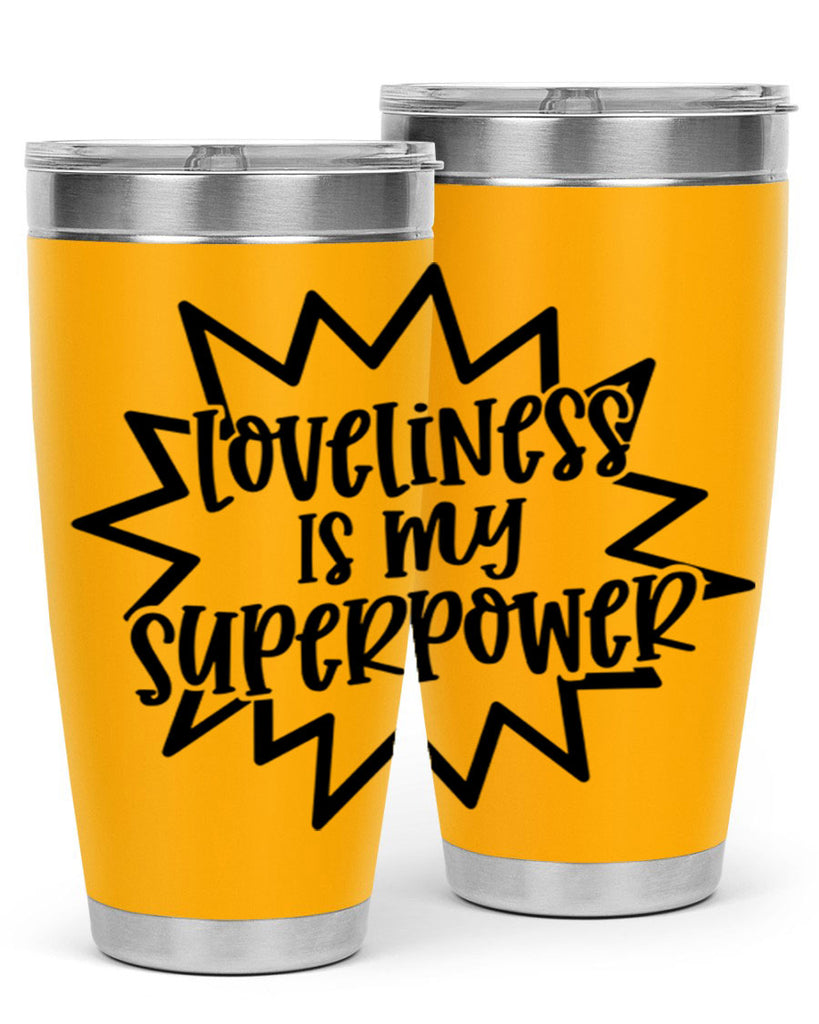 Loveliness Is My Superpower Style 53#- baby- tumbler