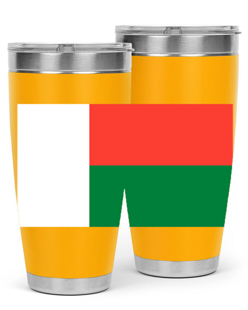 Madagascar 96#- world flags- Tumbler