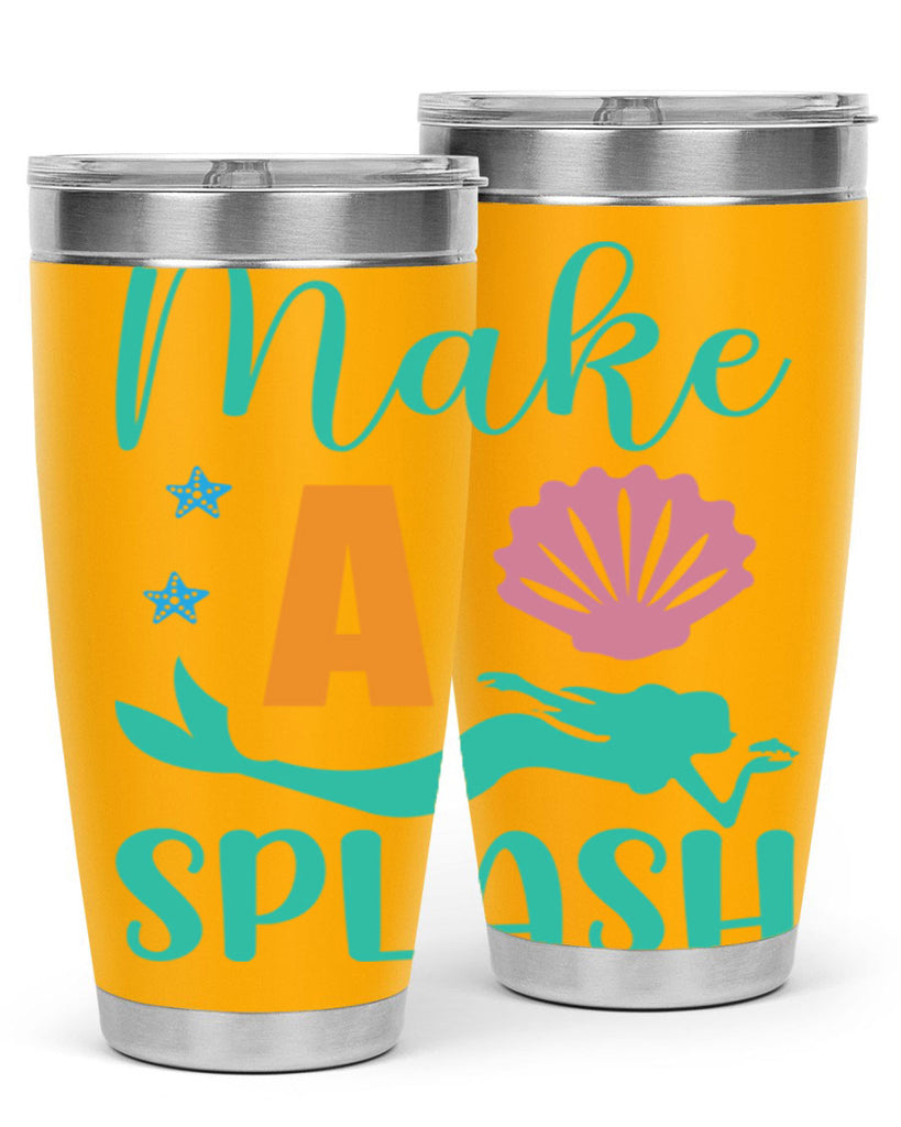 Make a Splash Design 314#- mermaid- Tumbler