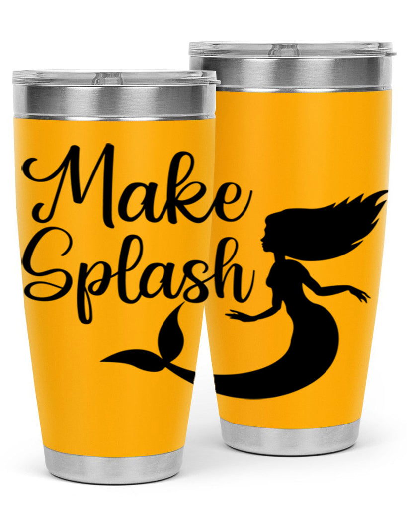 Make splash 316#- mermaid- Tumbler