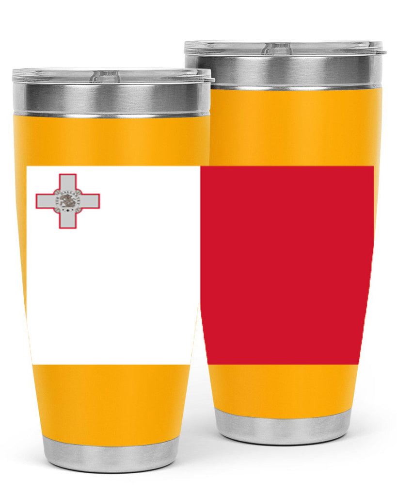 Malta 91#- world flags- Tumbler