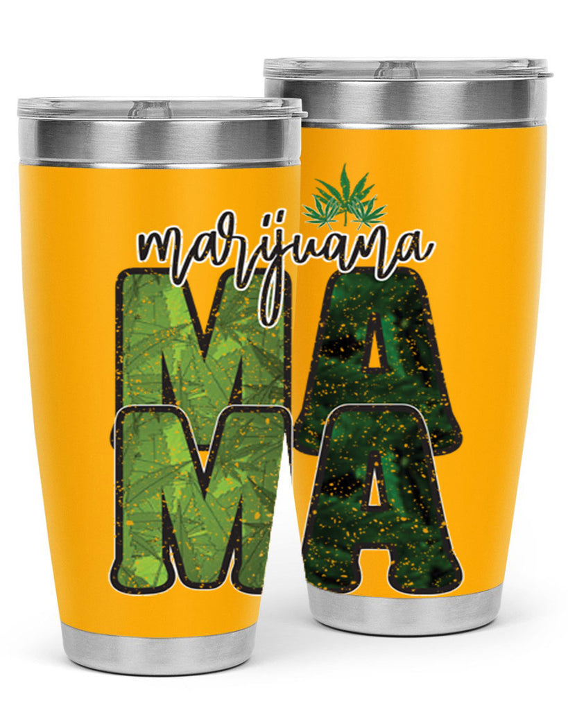 Marijuana Mama Sublimation 205#- marijuana- Tumbler