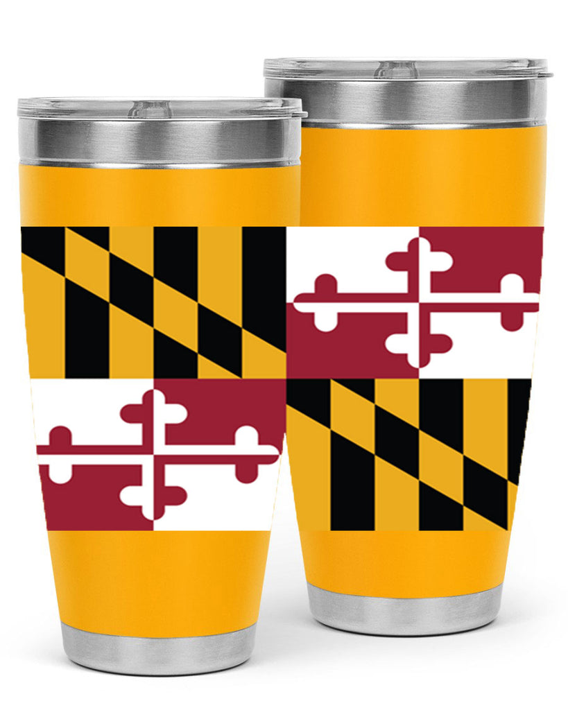 Maryland 32#- Us Flags- Tumbler