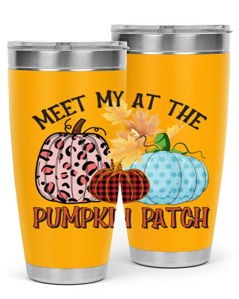Meet My at the Pumpkin Patch 425#- fall- Tumbler