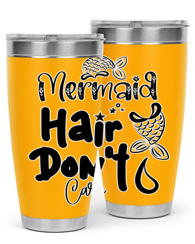 Mermaid Hair Dont Care 408#- mermaid- Tumbler