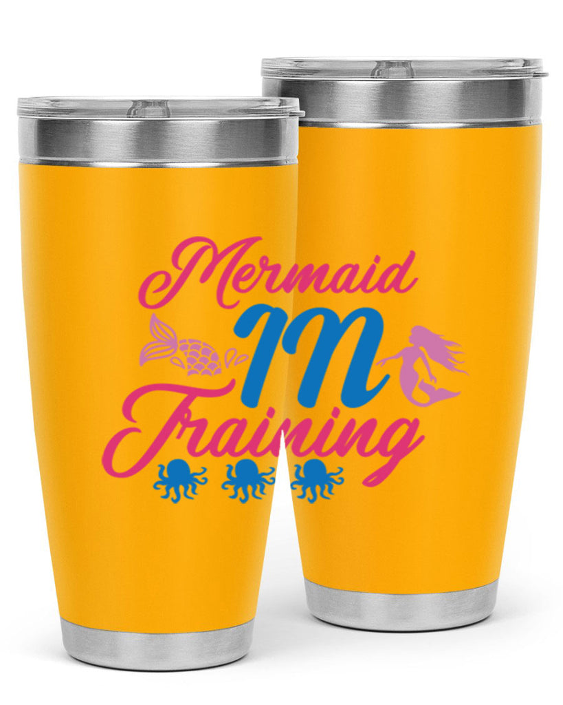 Mermaid In Training 363#- mermaid- Tumbler