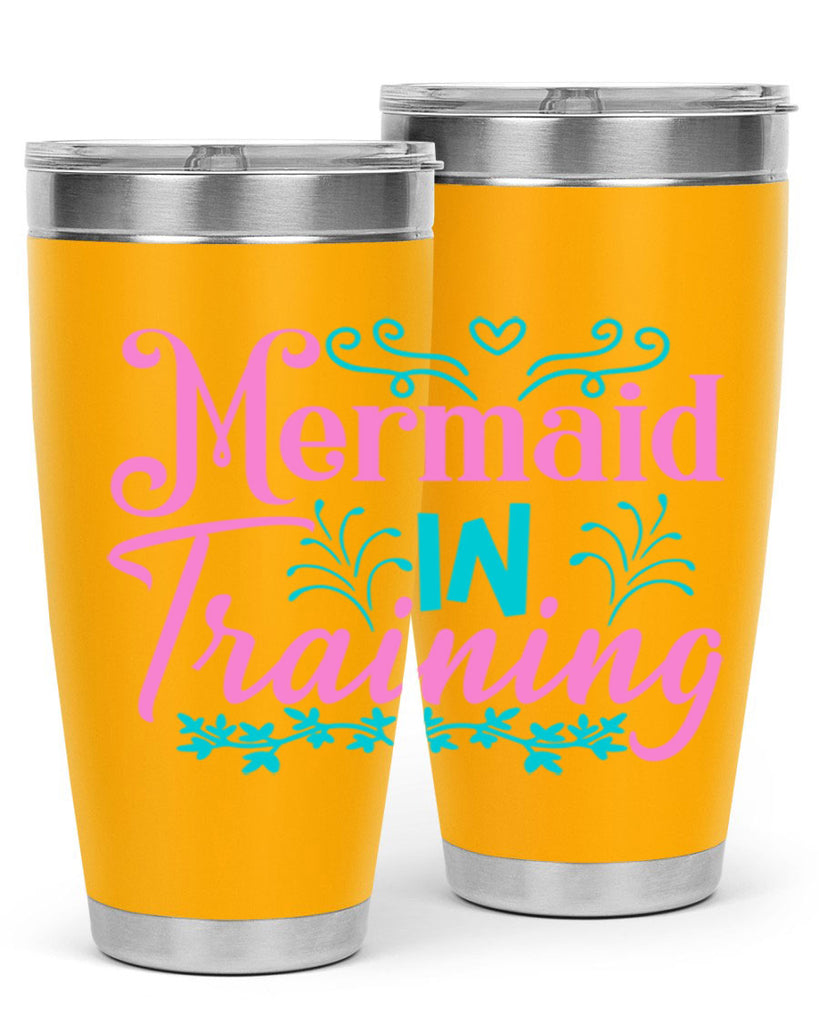 Mermaid In Training 366#- mermaid- Tumbler