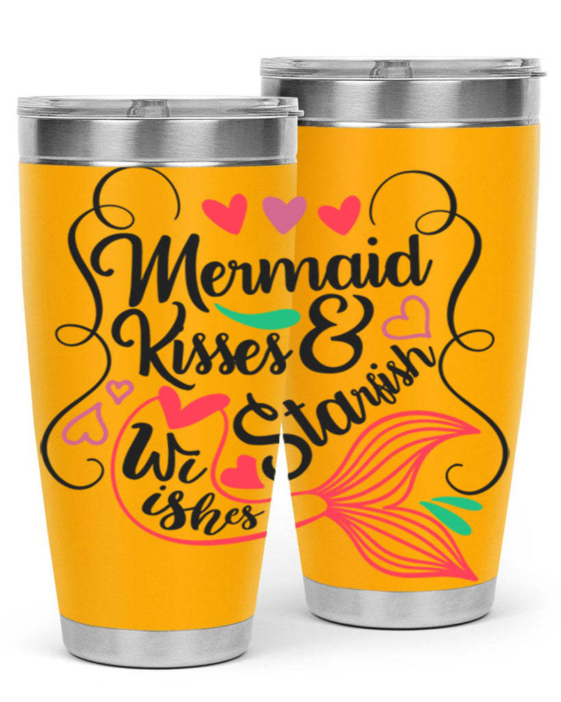 Mermaid Kisses Starfish Wishes 368#- mermaid- Tumbler