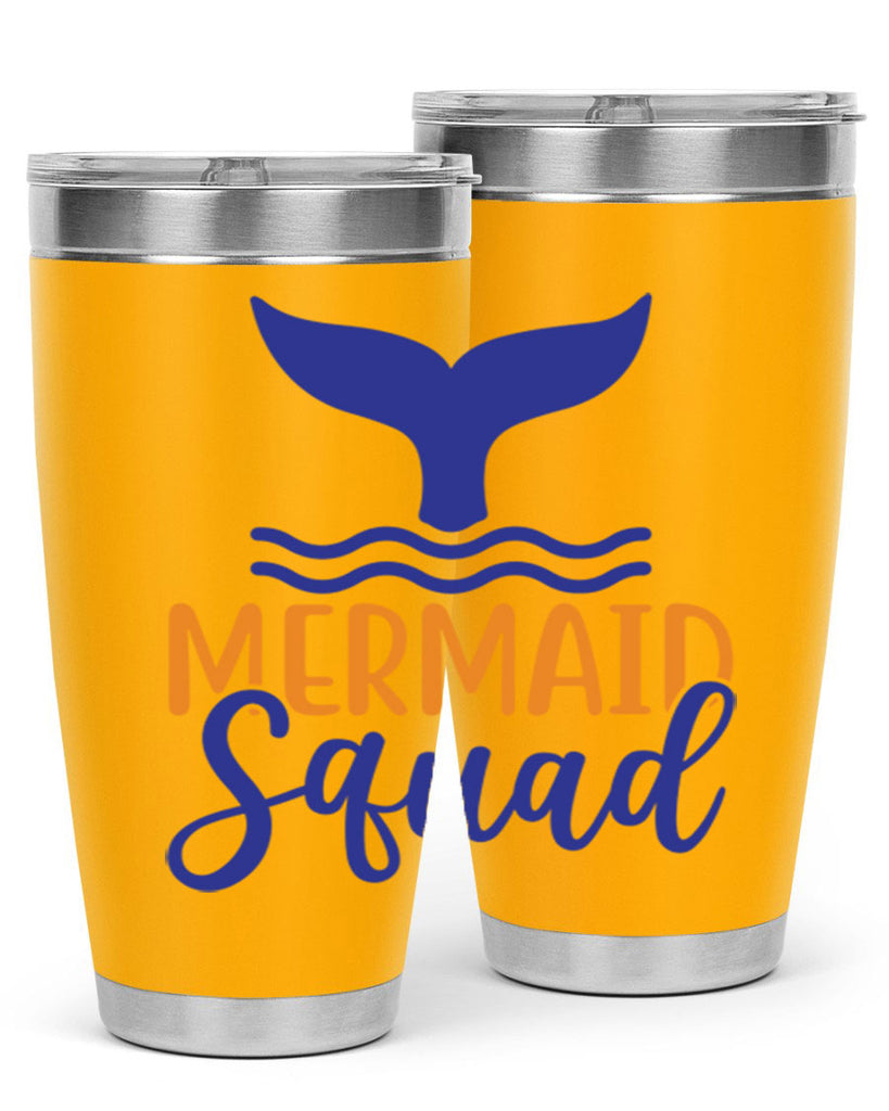 Mermaid Squad 379#- mermaid- Tumbler