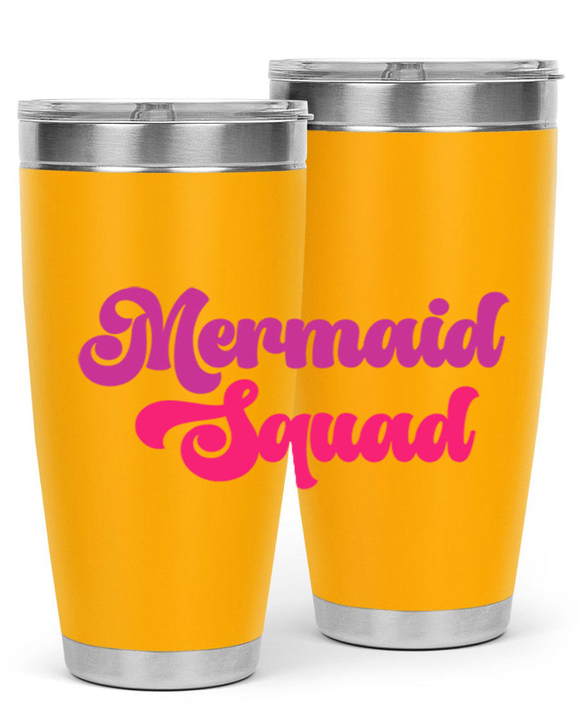 Mermaid Squad 384#- mermaid- Tumbler