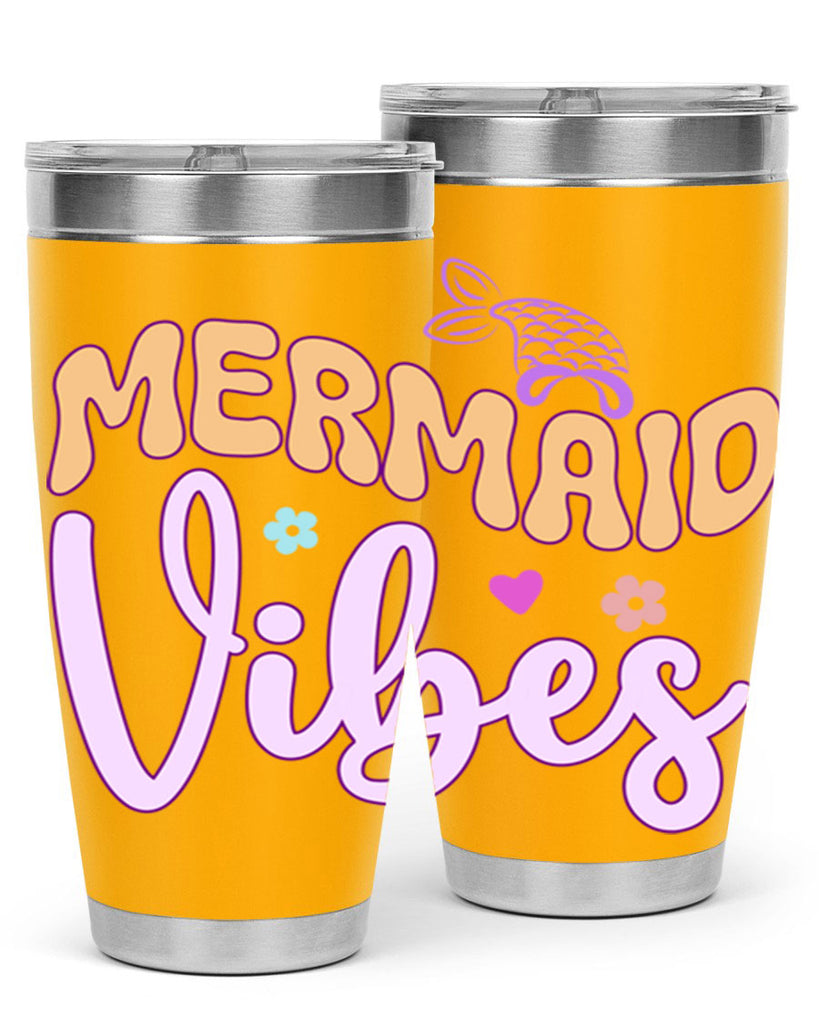 Mermaid Vibes 460#- mermaid- Tumbler