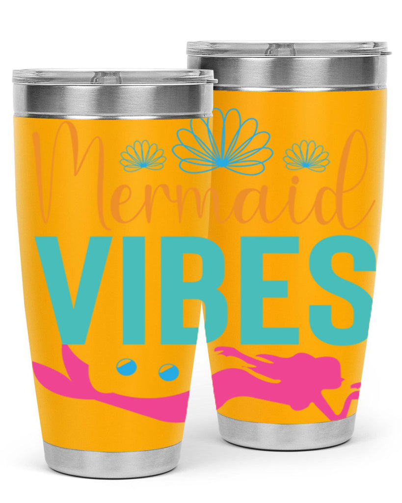 Mermaid Vibes Design 465#- mermaid- Tumbler