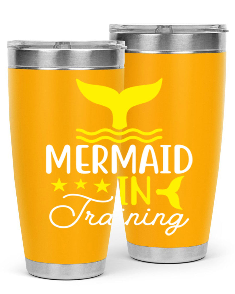 Mermaid in Training 361#- mermaid- Tumbler