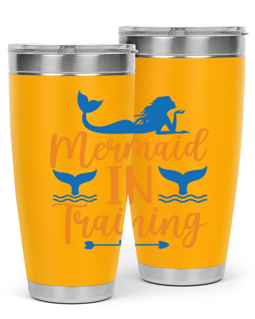 Mermaid in Training 367#- mermaid- Tumbler