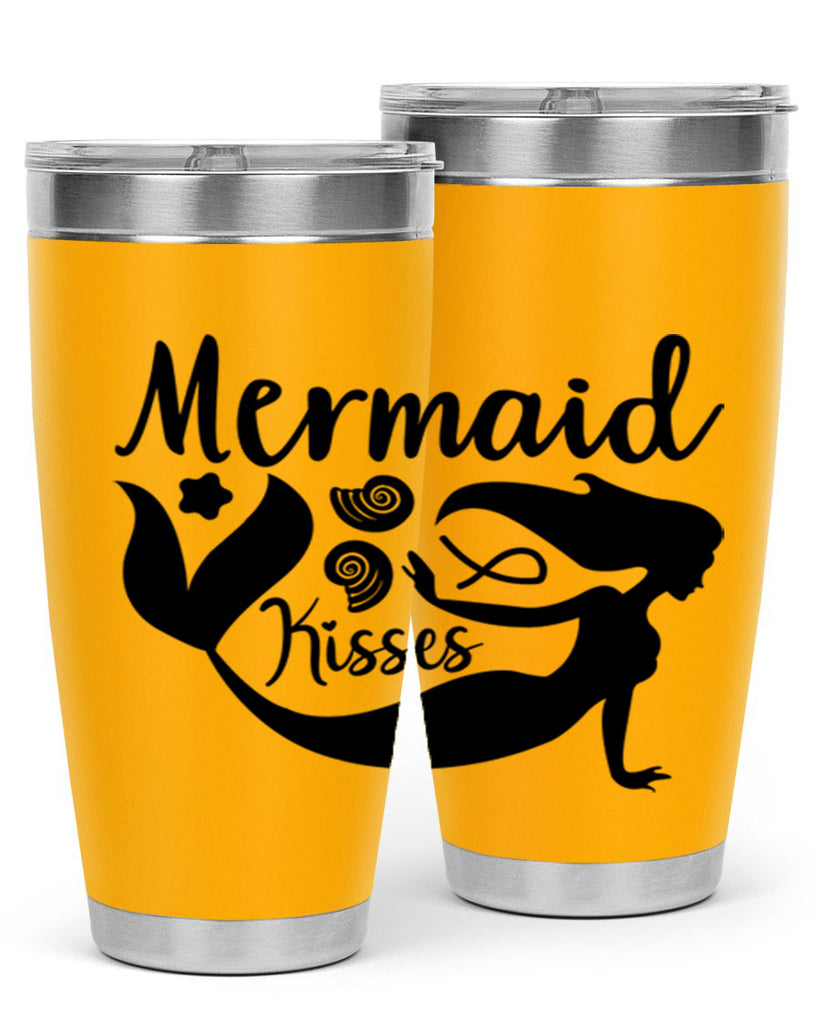 Mermaid kisses design 428#- mermaid- Tumbler