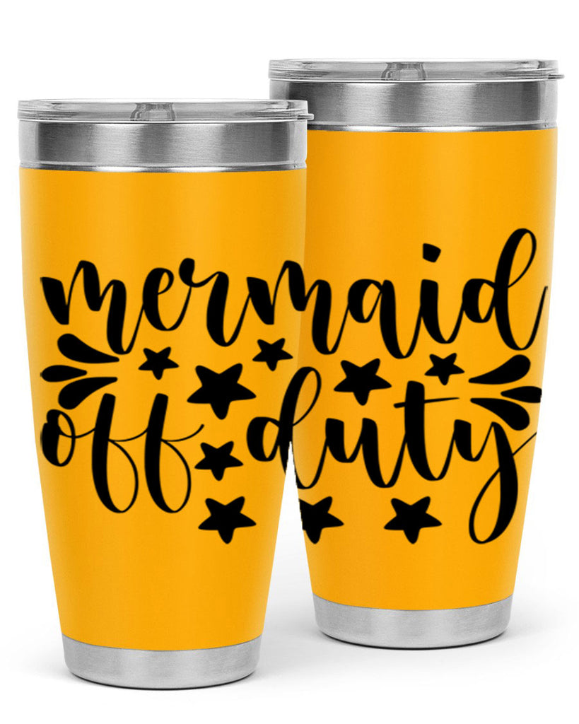 Mermaid off duty 436#- mermaid- Tumbler