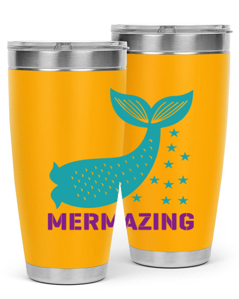Mermazing 502#- mermaid- Tumbler