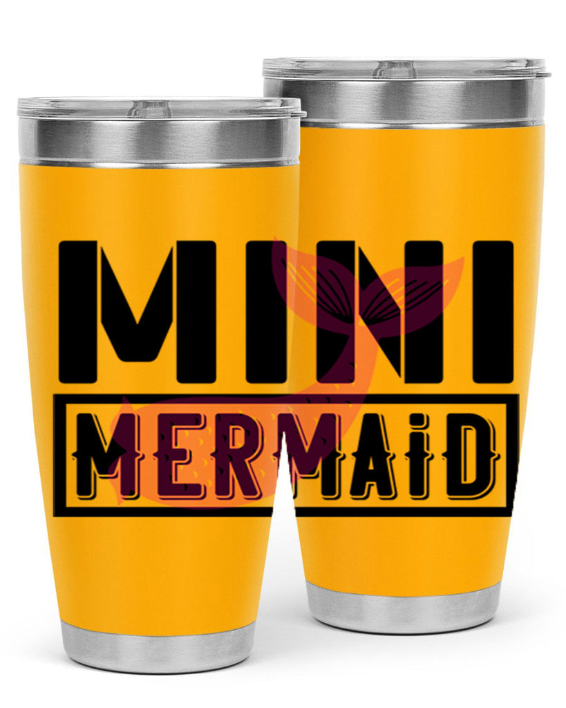 Mini mermaid 504#- mermaid- Tumbler