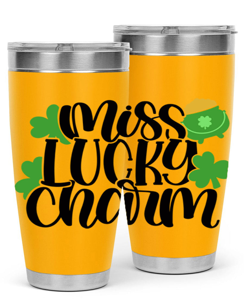 Miss Lucky Charm Style 48#- St Patricks Day- Tumbler