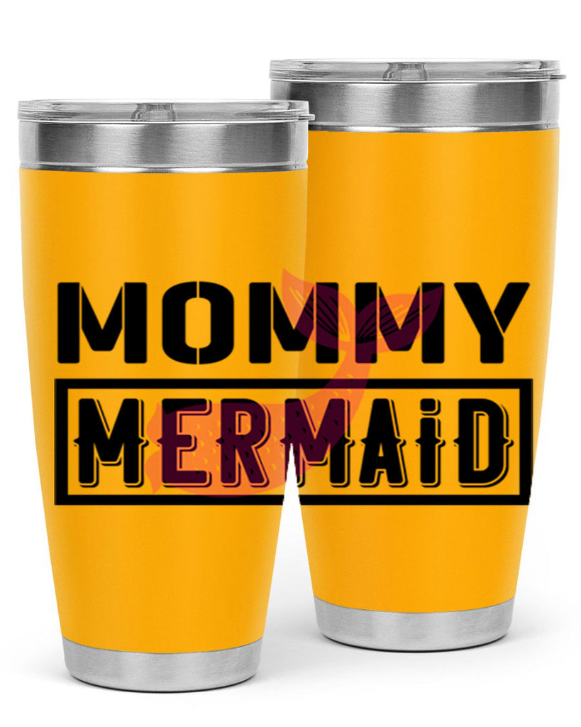 Mommy mermaid 514#- mermaid- Tumbler