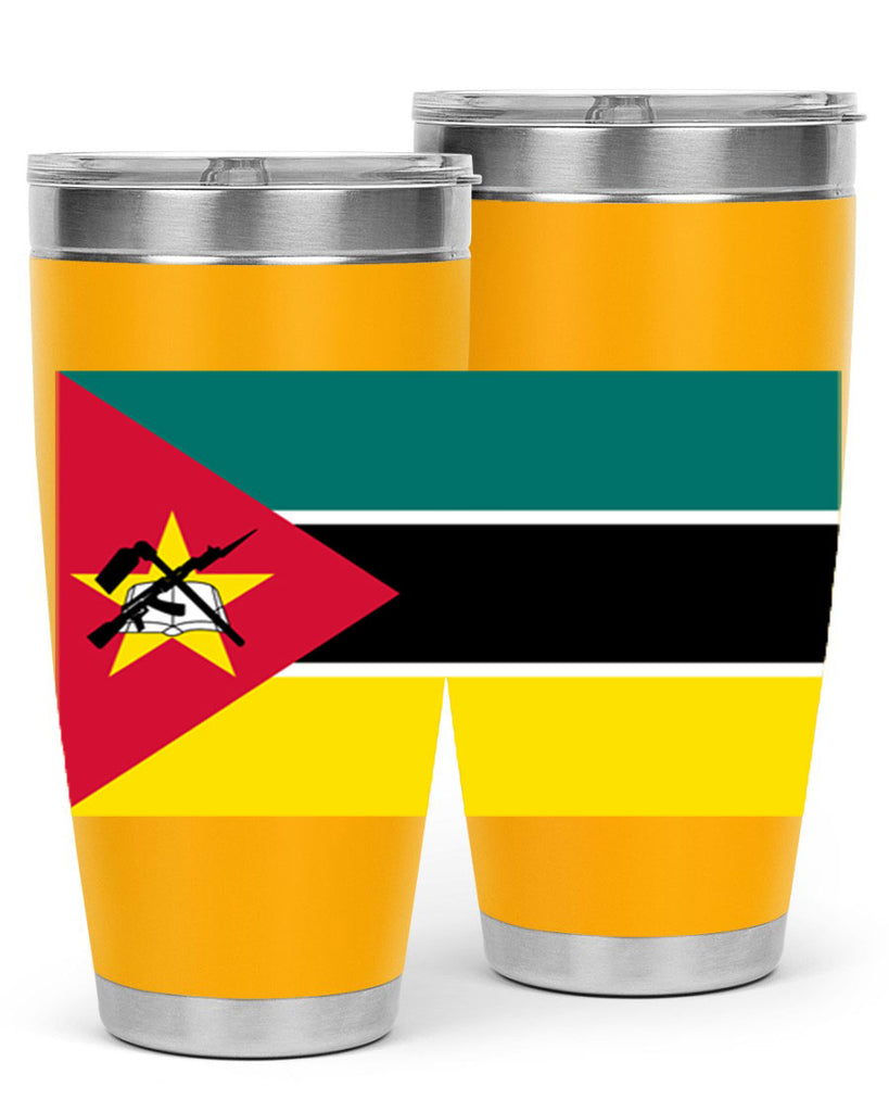 Mozambique 80#- world flags- Tumbler