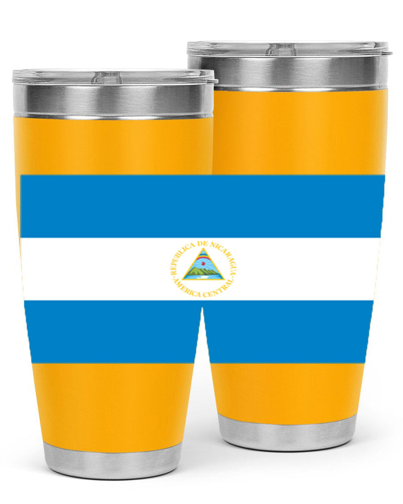 Nicaragua 73#- world flags- Tumbler