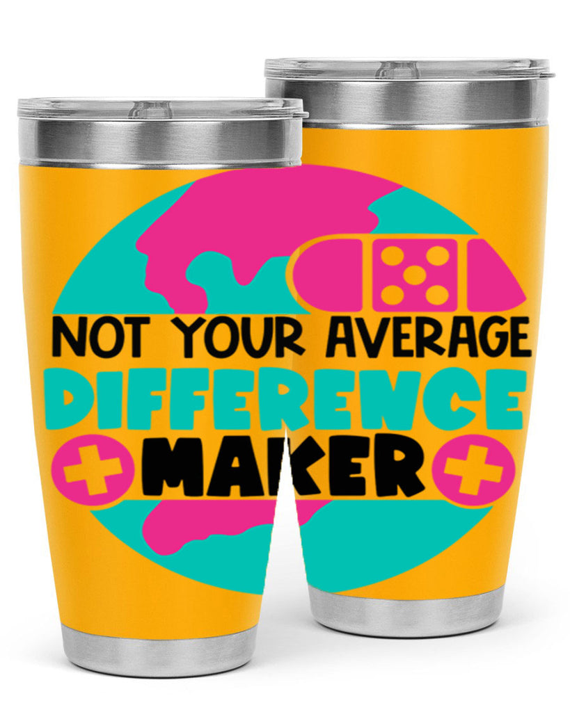Not Your Averange Difference Maker Style Style 122#- nurse- tumbler