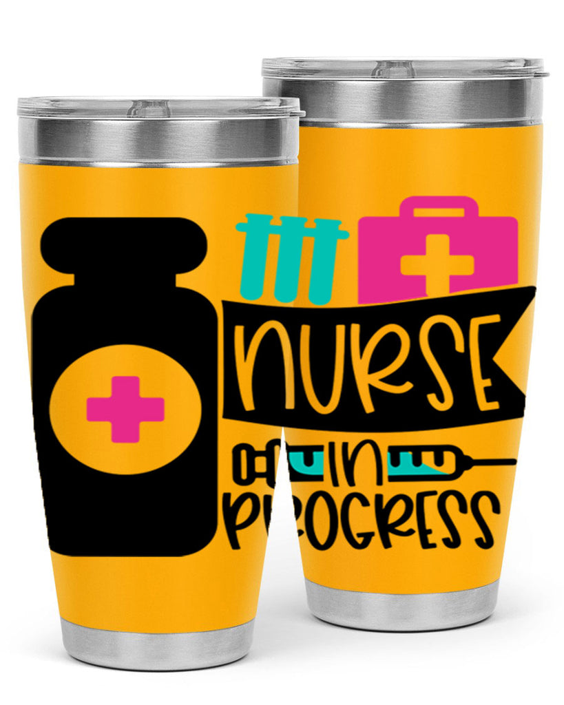 Nurse In Progress Style Style 111#- nurse- tumbler