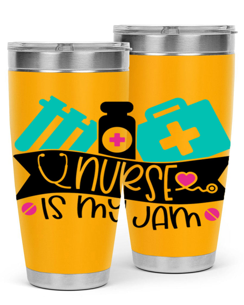 Nurse Is My Jam Style Style 110#- nurse- tumbler