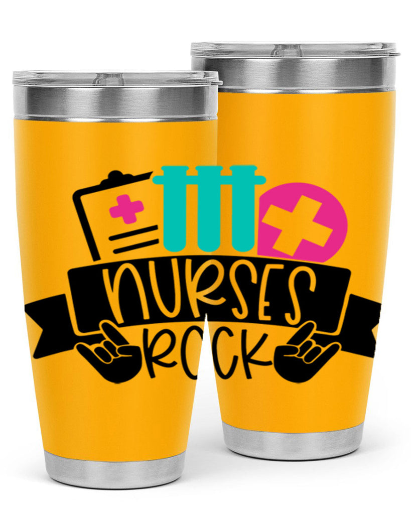 Nurses Rock Style Style 78#- nurse- tumbler