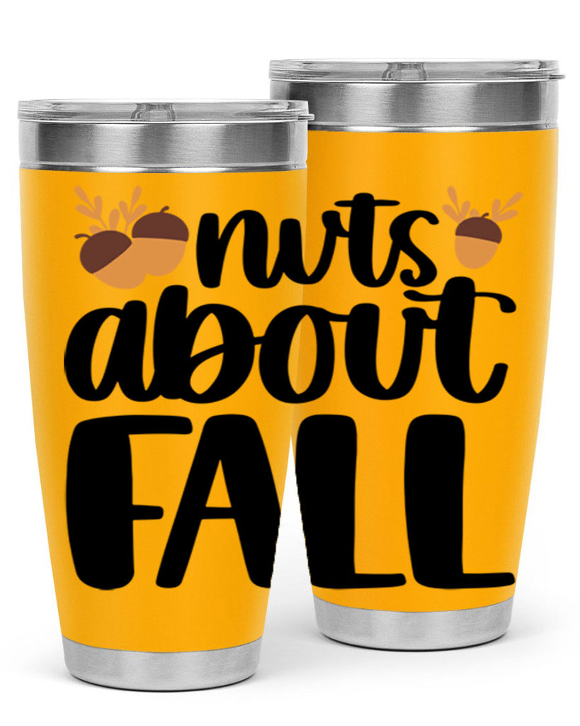 Nuts About Fall 503#- fall- Tumbler
