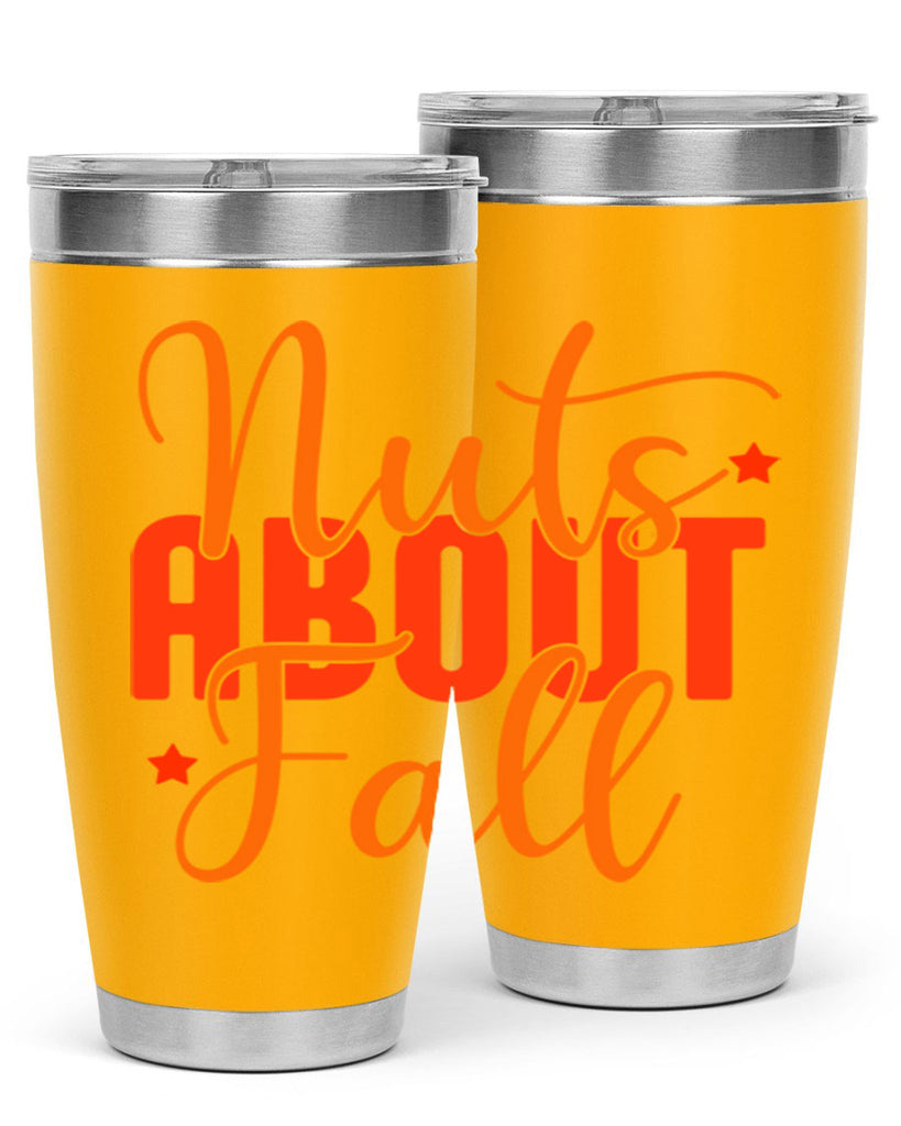Nuts About Fall Design 444#- fall- Tumbler