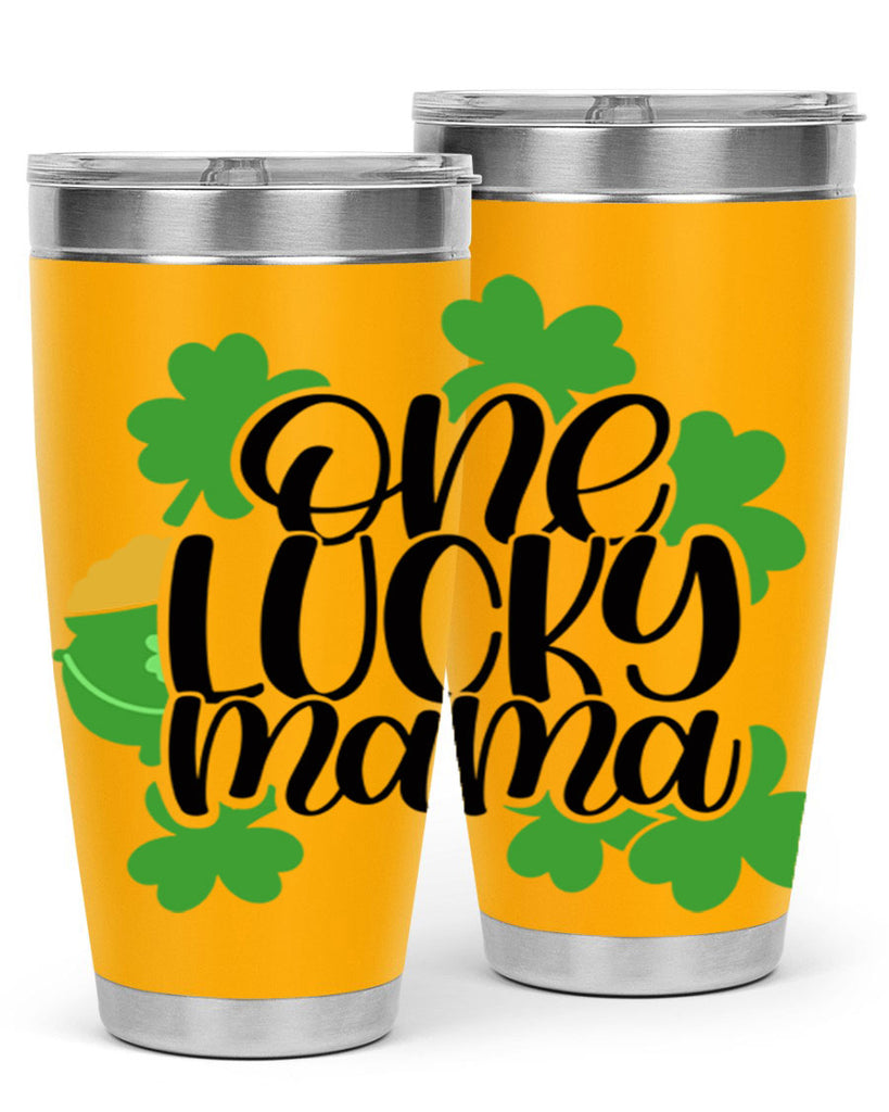 One Lucky Mama Style 42#- St Patricks Day- Tumbler