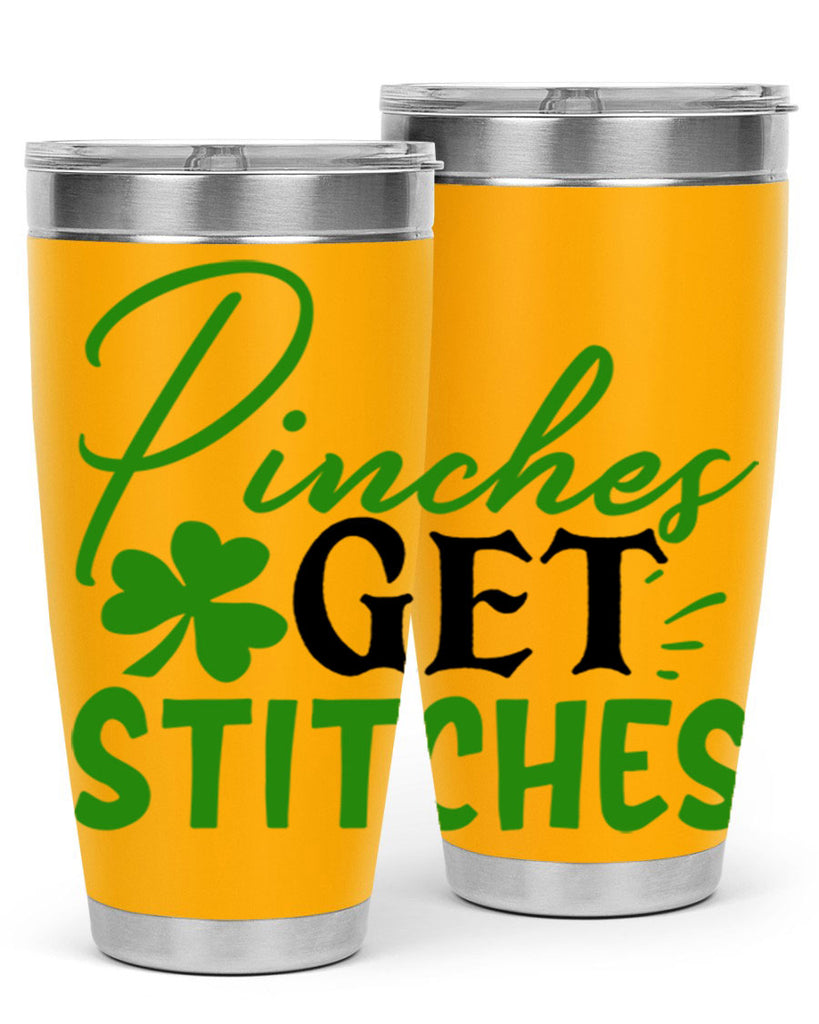 Pinches Get Stitches Style 147#- St Patricks Day- Tumbler