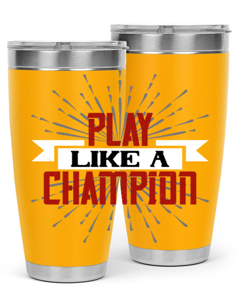 Play like a Champion 1942#- badminton- Tumbler