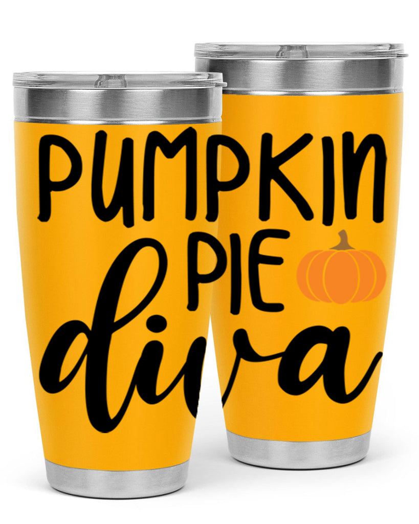 Pumpkin Pie Diva 532#- fall- Tumbler
