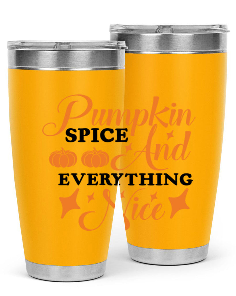Pumpkin Spice And Everything Nice 541#- fall- Tumbler