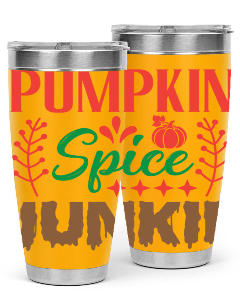 Pumpkin Spice Junkie 547#- fall- Tumbler