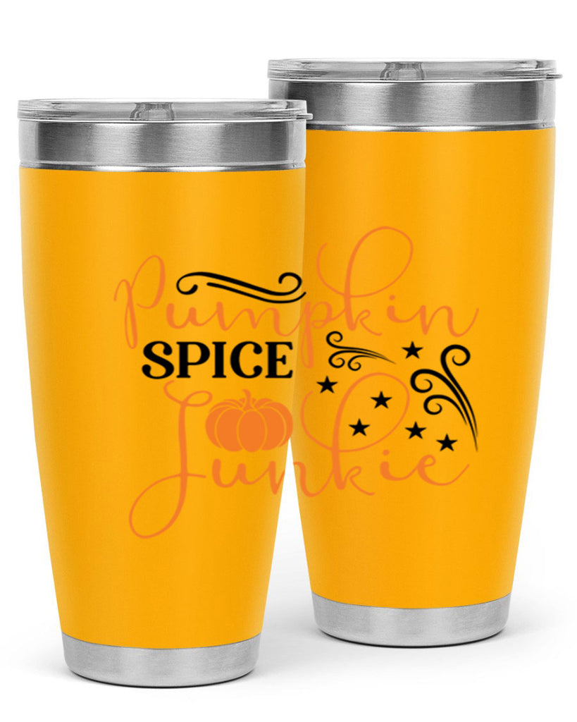 Pumpkin Spice Junkie 549#- fall- Tumbler