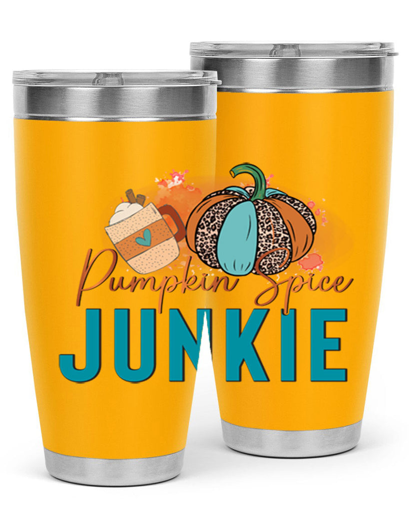 Pumpkin Spice Junkie 550#- fall- Tumbler