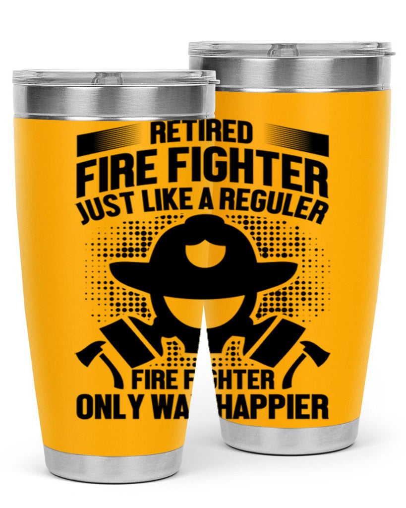 Retired fire Style 40#- fire fighter- tumbler