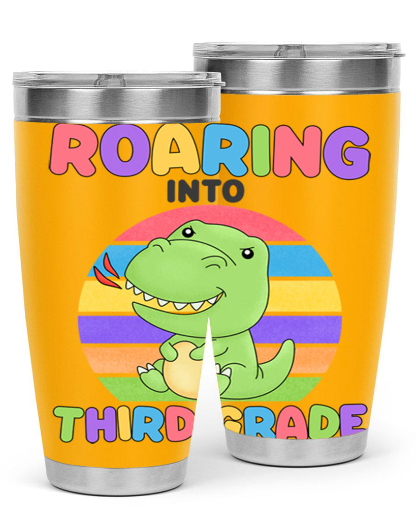 Roaring to 3rd Grade Trex 23#- 3rd grade- Tumbler