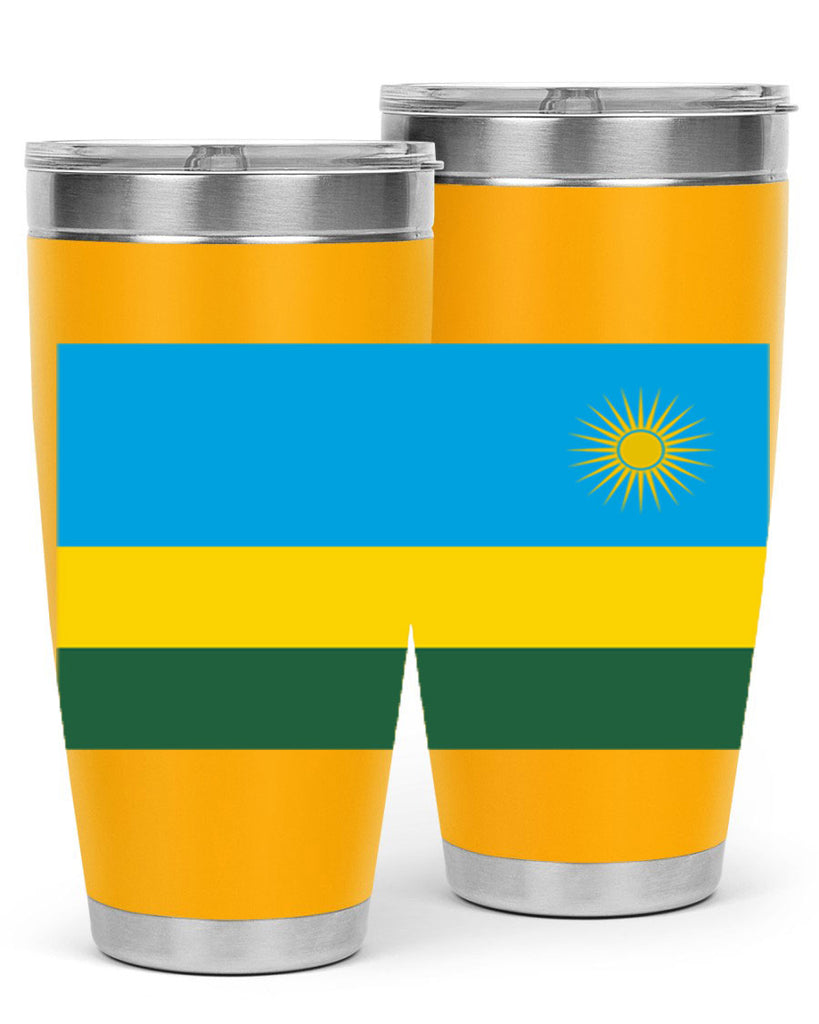 Rwanda 53#- world flags- Tumbler