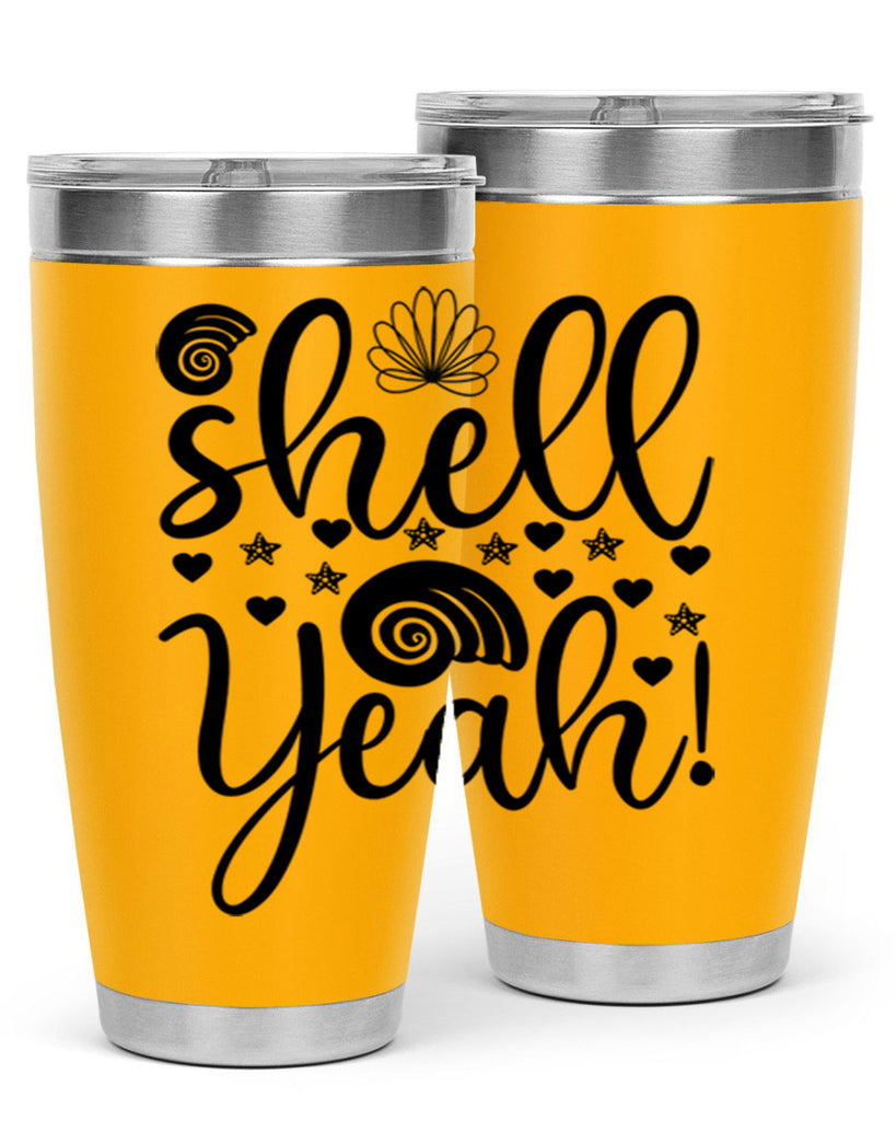 SHELL YEAH design 598#- mermaid- Tumbler