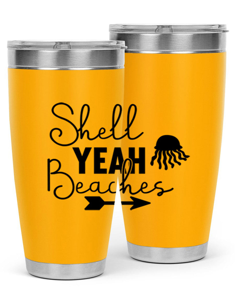 Shell Yeah Beaches 588#- mermaid- Tumbler