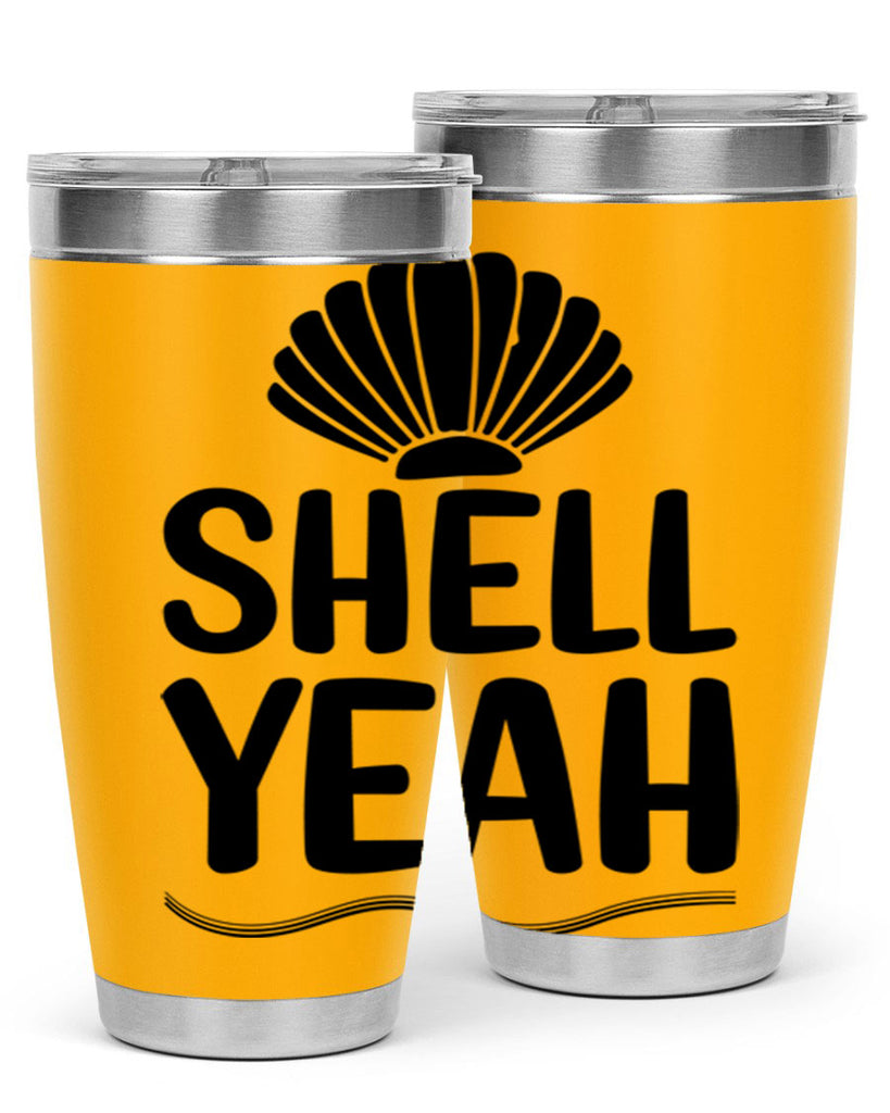 Shell yeah 597#- mermaid- Tumbler