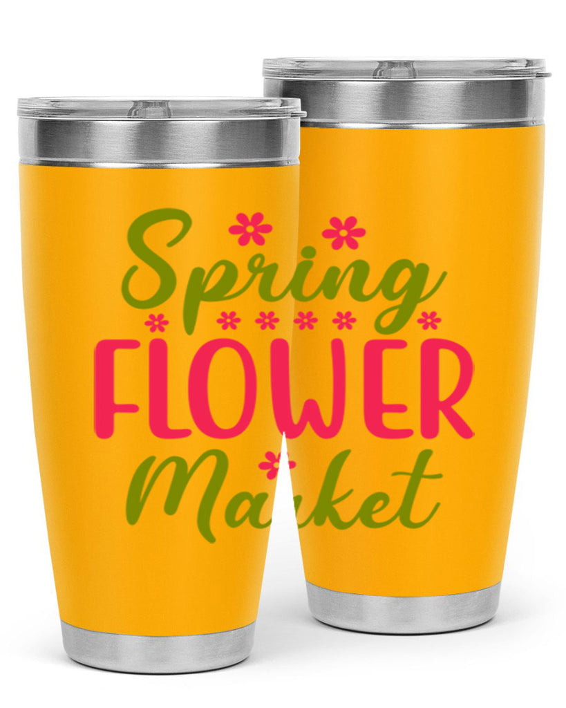 Spring Flower Market 423#- spring- Tumbler