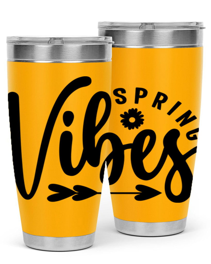 Spring Vibes478#- spring- Tumbler