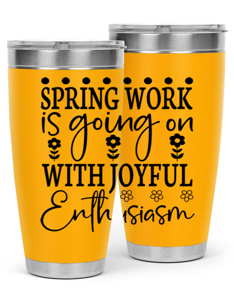 Spring work is going on 521#- spring- Tumbler